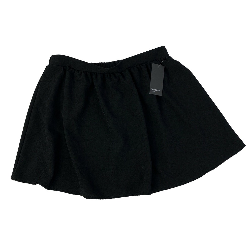 Free Press Clothing Womens Medium Black Lined Flowing Skirt NWT